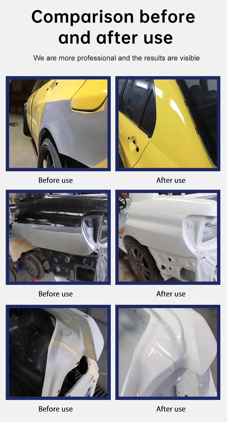 High Performance 2K Solid Paint with Acrylic Resin for Spray Application and 2 Years Shelf Life