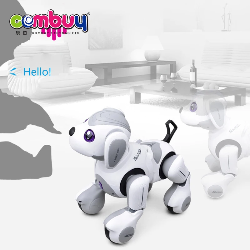 Voice Interaction Intelligent RC Children IR Toy Robot Dog