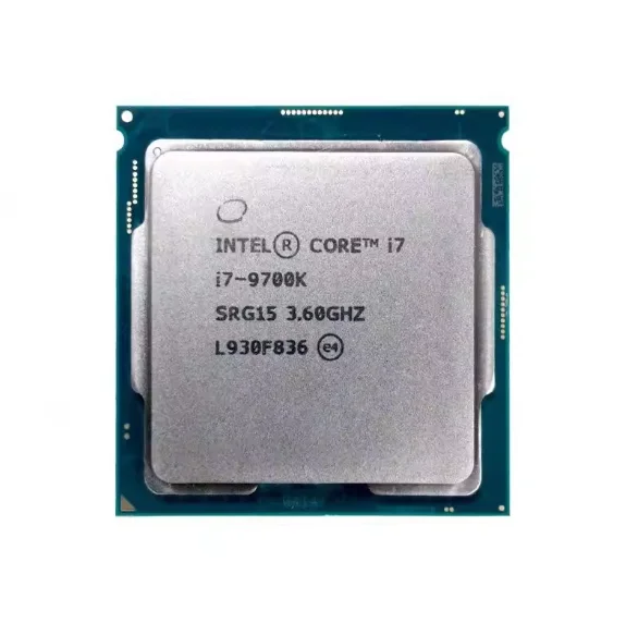 In Stock Intel 9th Gen Core I7 9700K CPU I7 Processor LGA1151also 9700 9700f 9700fk CPU for Intel Boxed and Tray Processor