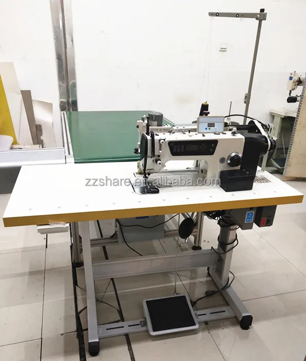 Vertical Blind Stich Sewing Machine Semi Automatic Curtains Pleat Hemming Machine