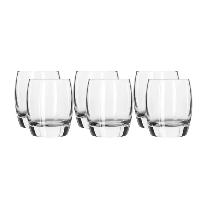 Wholesale Custom Extra Thick Base Libbey Wine Glasses 266ml for Glencairn Tumbler Whiskey Glass Lead Free Transparent Design