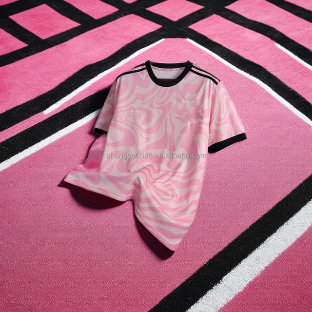2425 Brazil Club Special Edition Pink Football Jersey Thai Sports Training Uniform