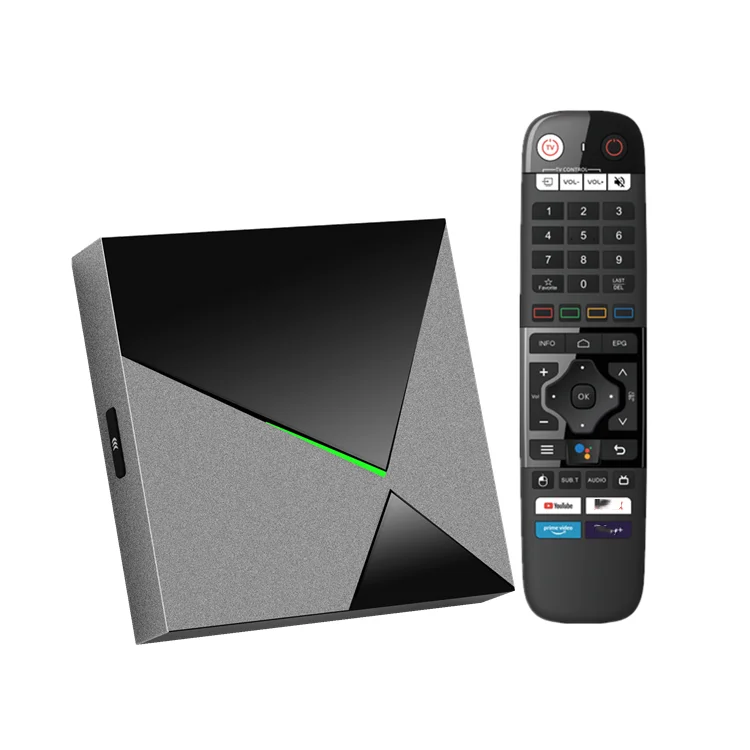 2025 Q11 ATV Tv Box Android 11 Amlogic S905X4 With BT Voice Remote