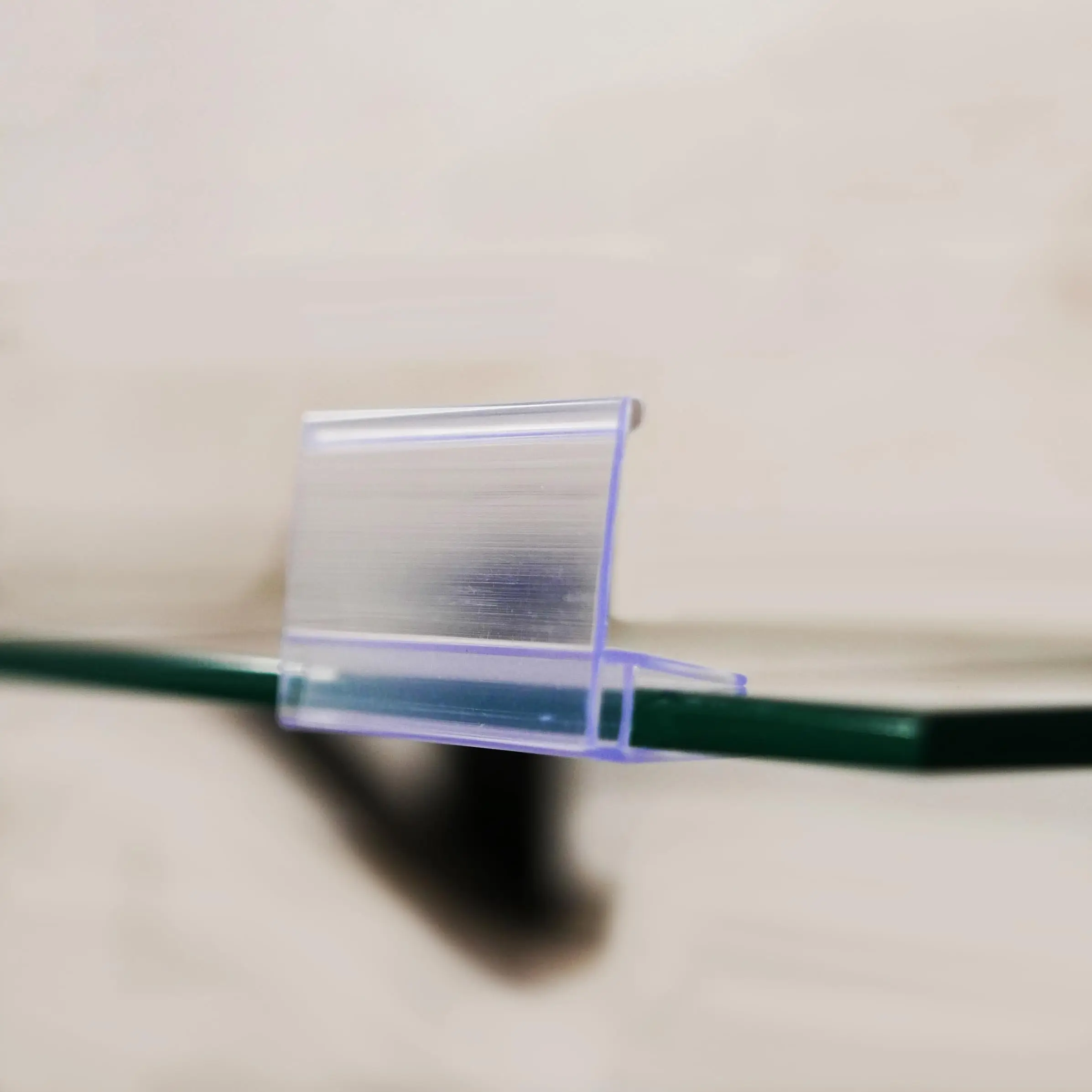 Extruded clear PVC Esl Label Hanger Double Inclination FLIP-UP Digital ...