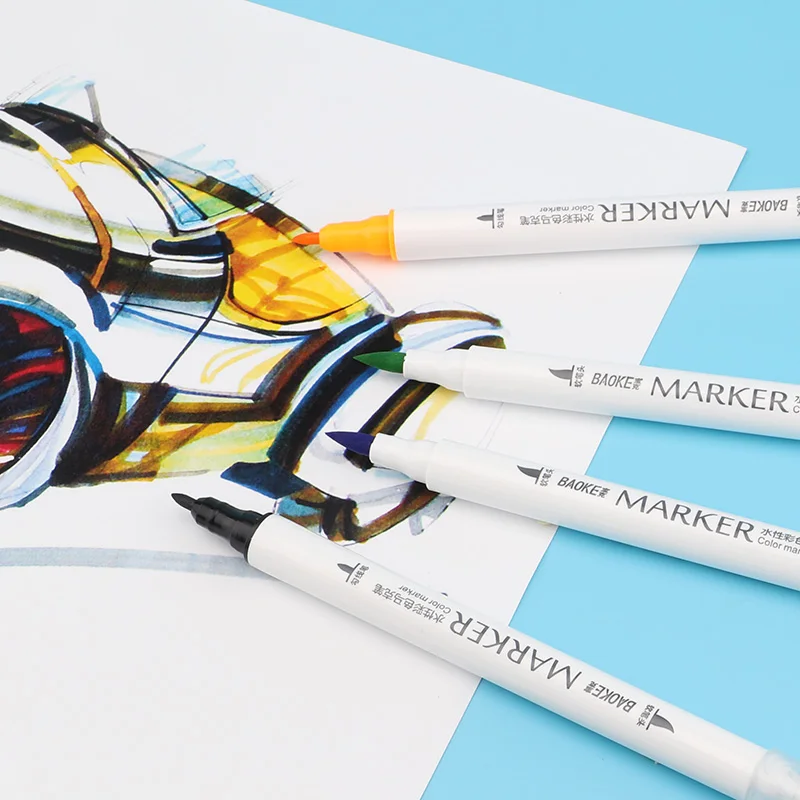 Жидкий Мел маркеры Искусство популярный товар 36 цветов ручки с кисточками