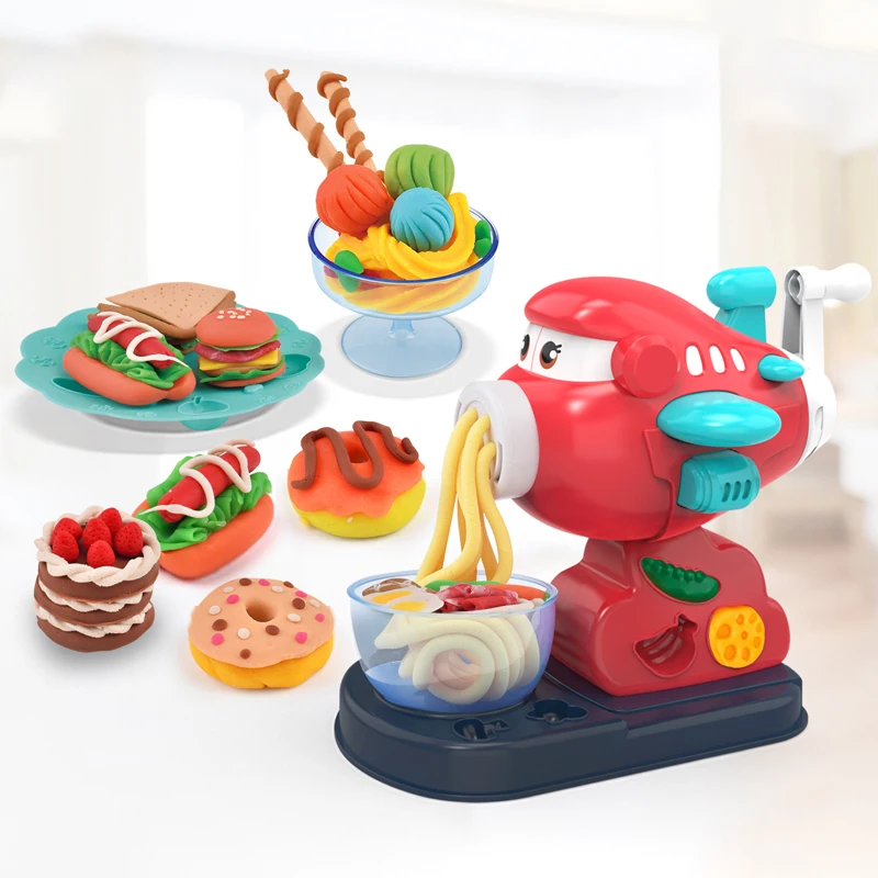 Новинка 2021 веселая цветная глина в форме самолета «сделай сам» Набор для игры тесто развивающая игрушка