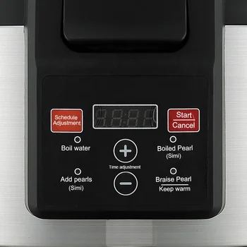 電気 2200 ワット 16L 調理器バブルティーショップ用タピオカパール