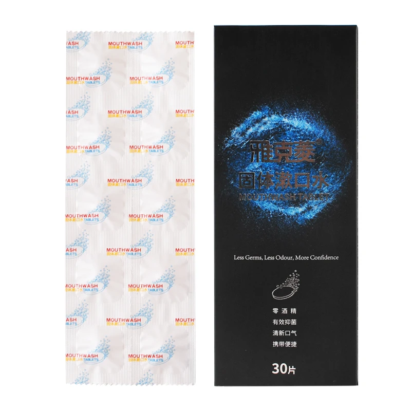
Таблетки для полоскания рта с удобной переноской 