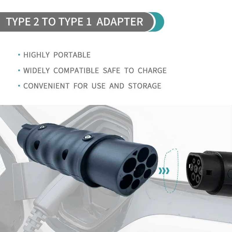 Highfly 230v Electric Vehicles Charger Connectors Socket Plug Type 2 To