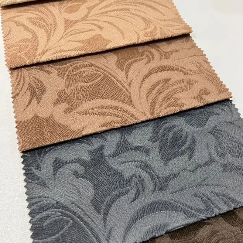 Custom Flower Pattern Glue Embossed Burnout Knitted Super Soft Velvet Fabric for Furniture Upholstery