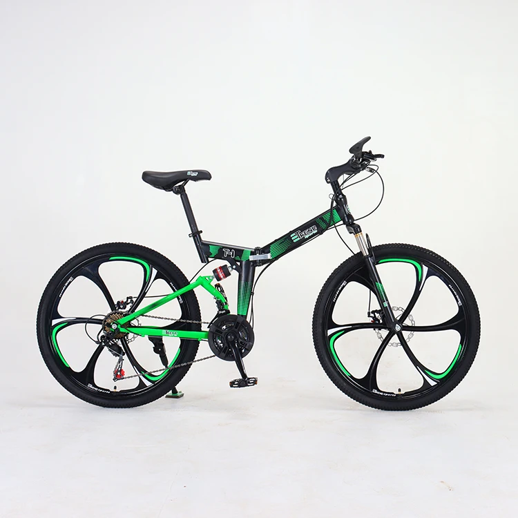 Factory Wholesale cheap  cool 21 24 27 30 speed 26 inch suspension mtb folding Bicycle Mountain Bike