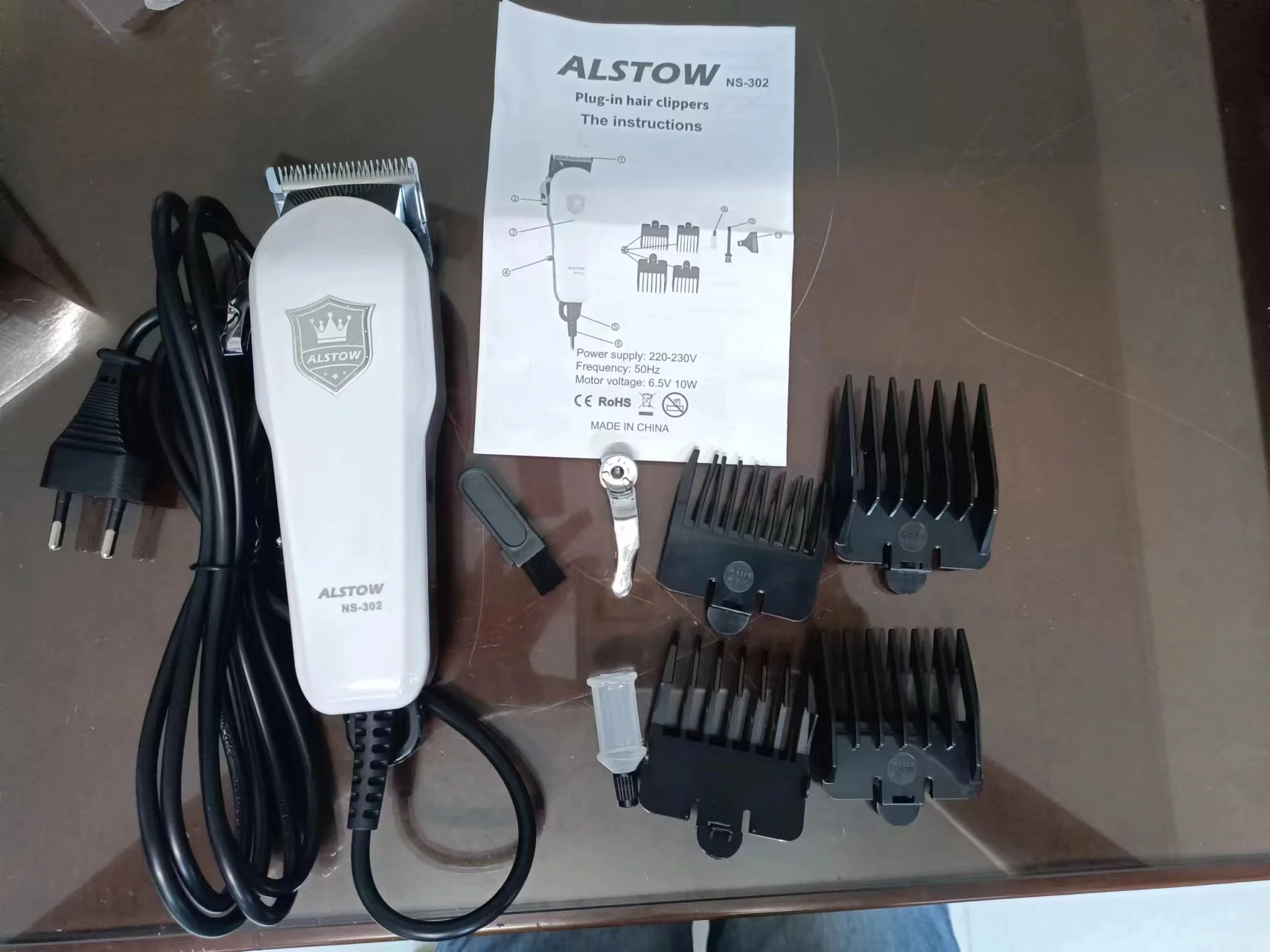 NS-302  with Wire Electric Clippers Household Electric Clippers Haircutting Scissors Barber Shears  Hair Clipper