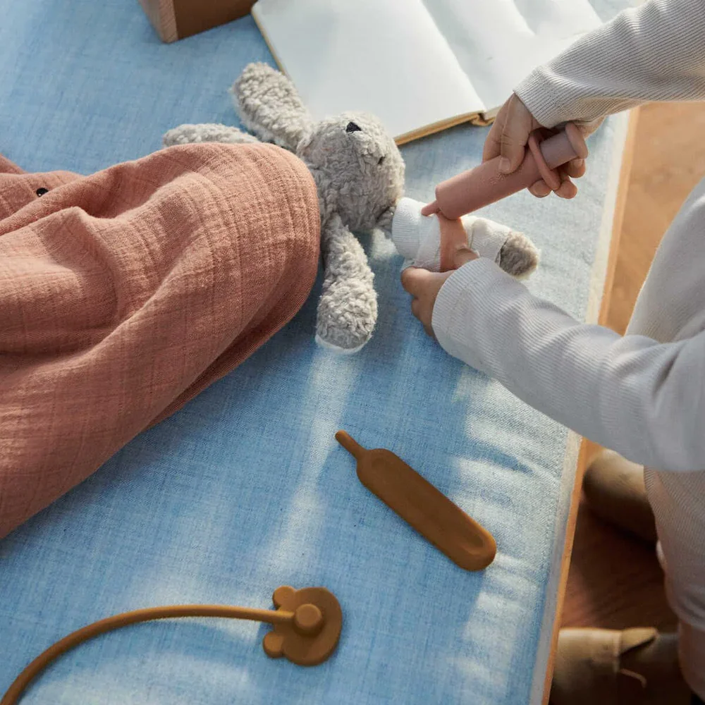 Изготовленная на заказ силиконовая игрушка-врач, ролевая игрушка, развивающий маленький врач, ролевой набор