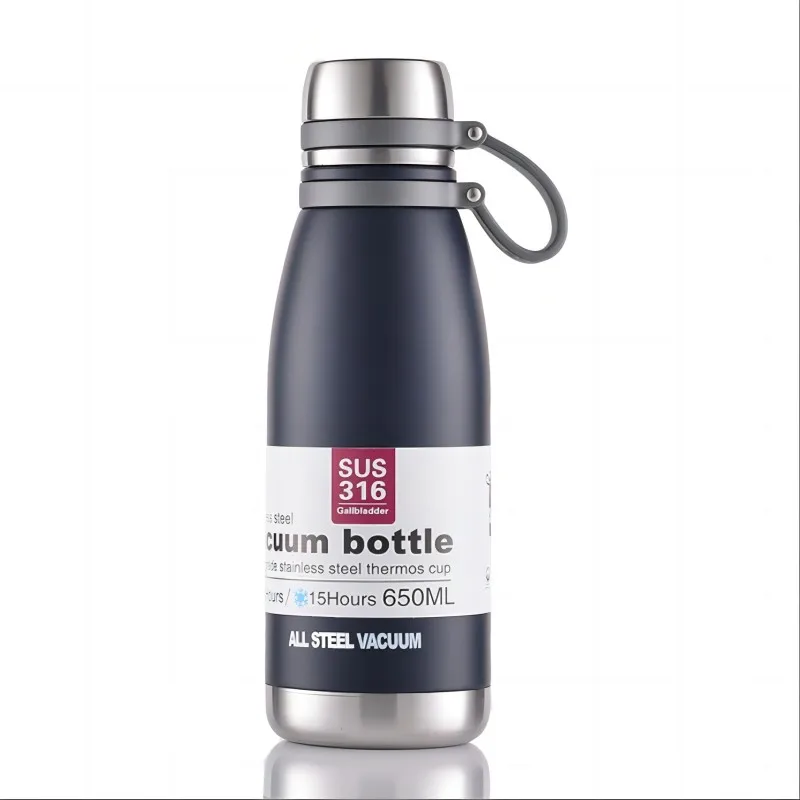 316 Stainless Steel Thermos Large Capacity Portable Sports Travel