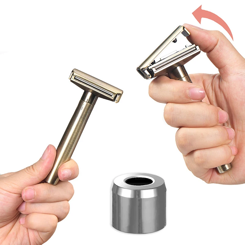 FYD Custom Adjustable Metal Double Edge Shaving Razors Men Safety Razor