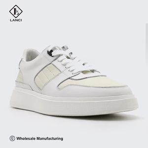 LANCI Men's Luxury Sneakers Designer Skateboarding Casual Running Shoes Genuine Leather Manufactured Custom Sneakers Hombre