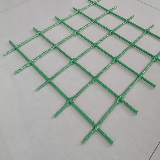 Factory Produce Noncorrosive Fiberglass Reinforcing Mesh FRP Rebar Mesh for Concrete Reinforcement Good Insulation Good Service