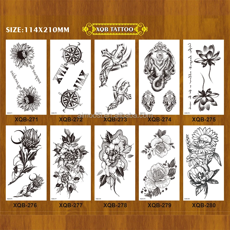 3d Temporary Tattoo Sticker Wholesale Manufacturer Custom Temporary