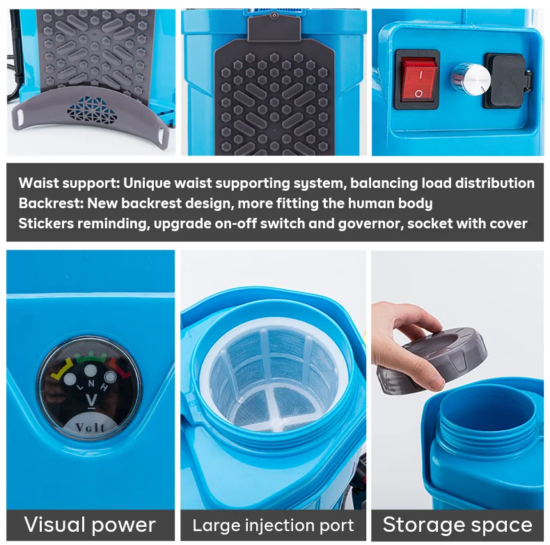 Sprayers All Purpose Dc Rechargeable Electric Backpack Sprayer Buy