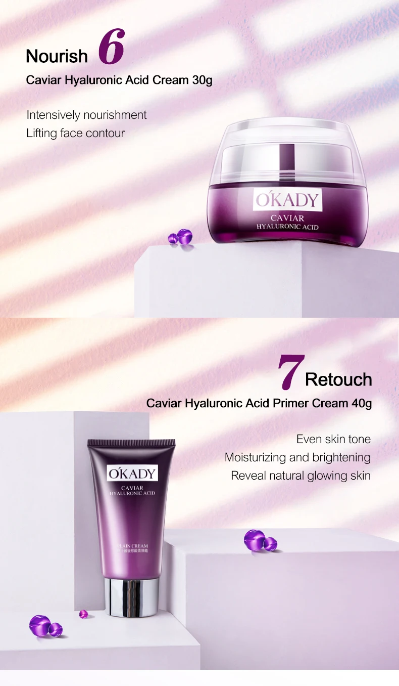 Skin Care Product Kit Whitening Anti Ageing Eye Cream Face Cleanser