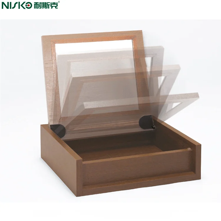 NISKO Conceal Adjustable Stay Random Flap Down Hinge Makeup Dressing Tabletop Desk Top Mirror Door Hinge