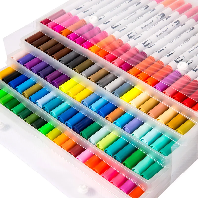 Watercolor Brush Pens - 100 Colors