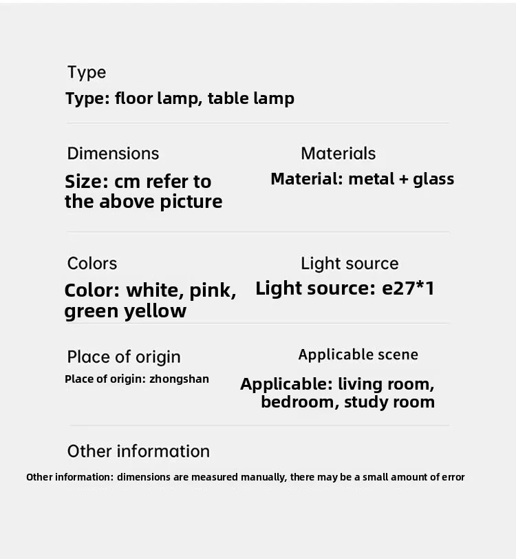 Specifications