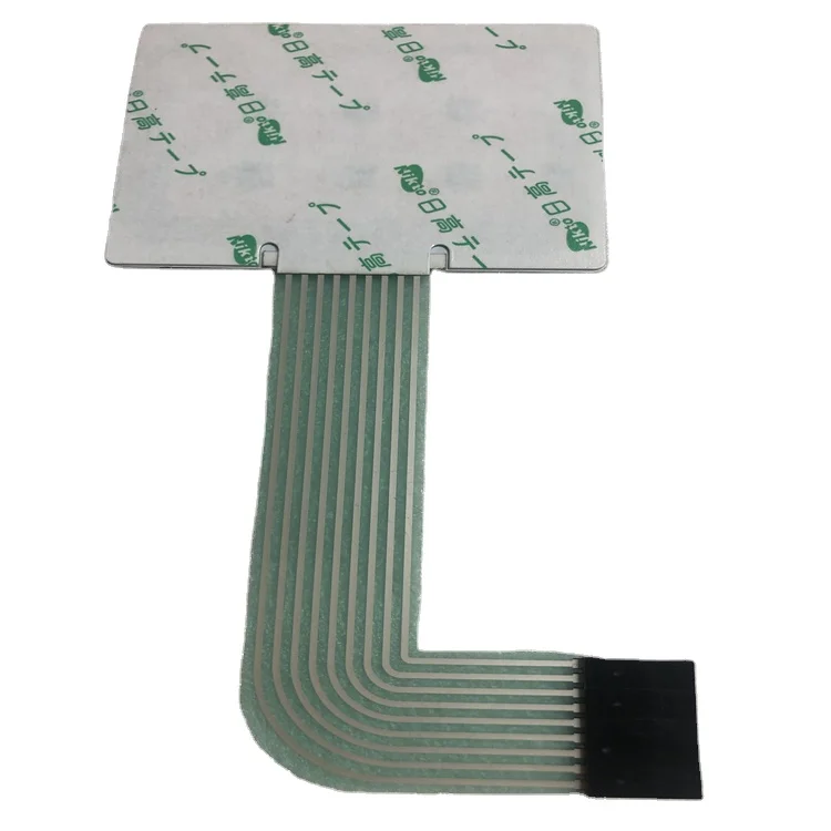 Customize Design 4x3 Matrix Keyboard Silkscreen Printing Graphic Overlay Tactile Polydome Membrane Switch Keypad With Adhesive