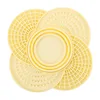 Yellow Lace shaped