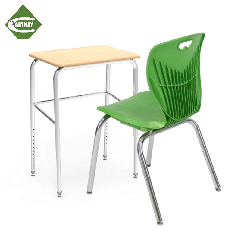 Adjustable School Tables and Chairs Set Classroom Furniture School Desk and Chair