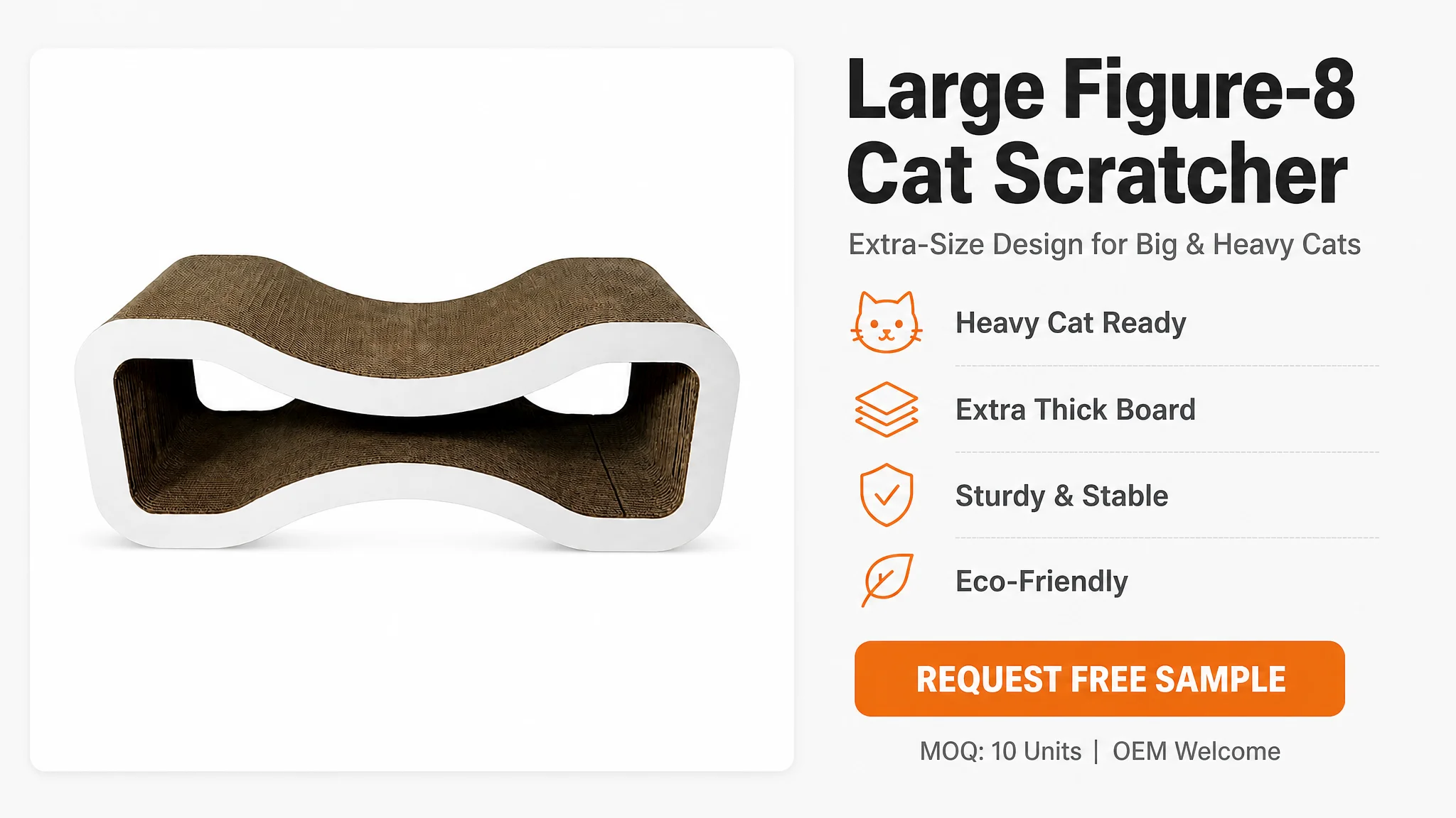 Large 8 Piece Durable Cat Scratching — Product details 3