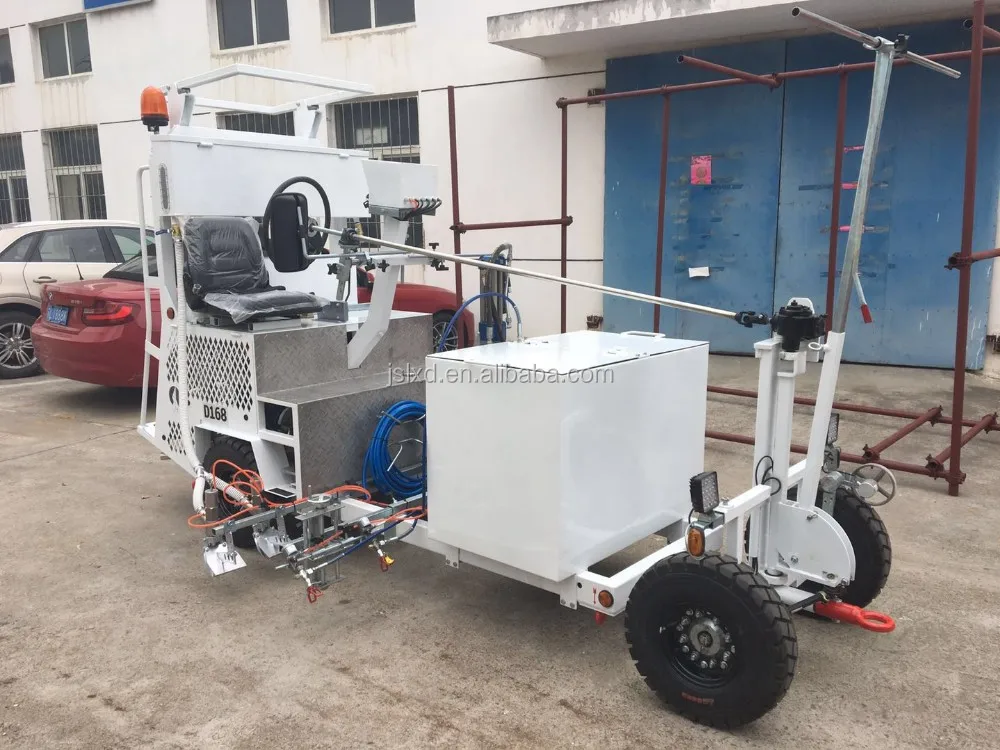 Factory Direct Price Cold Paint Plastic Automatic  Paint Spray Gun Road Marking Machine , Highway Road Line Marker