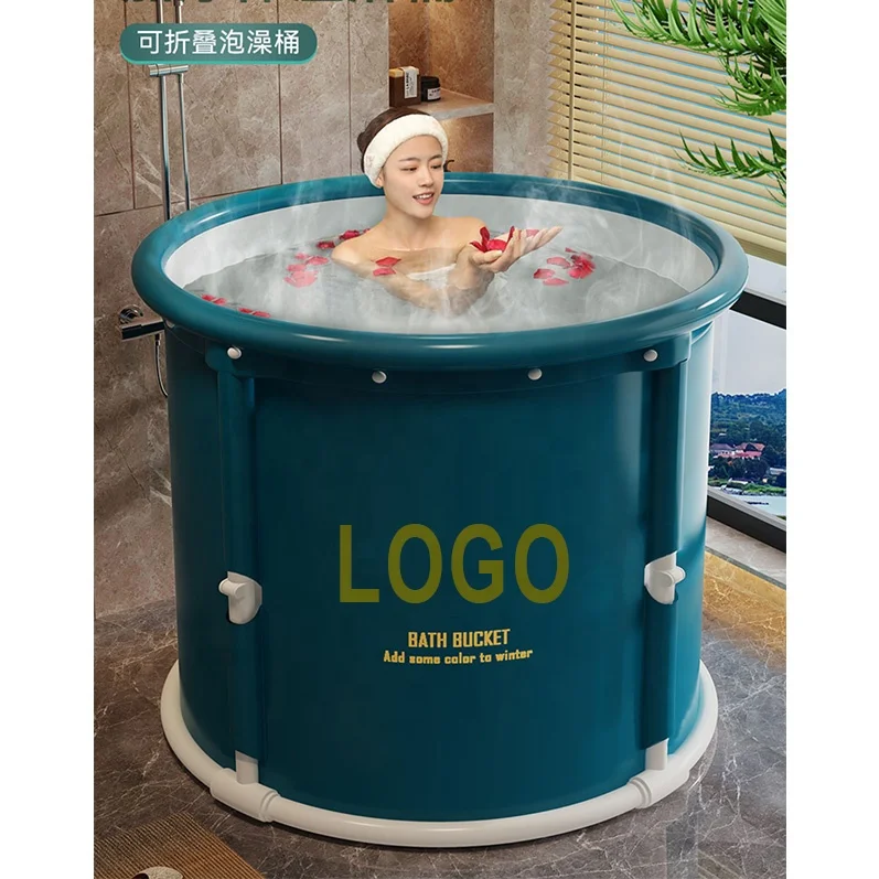 6 Layer Pvc Japanese Freeinstalling Flexible Plastic Bathtub Soaking ...