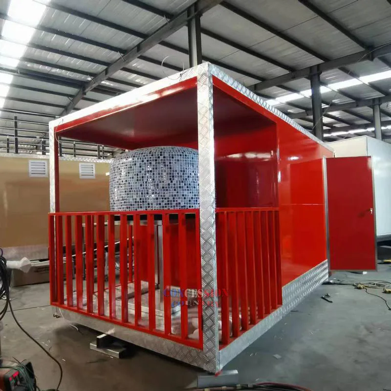 Pizza Trailer - Mobile Food Truck with Fully Equipped Kitchen