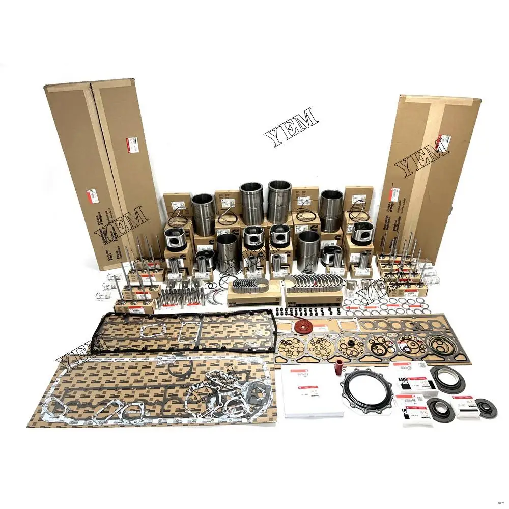 China Supplier M11 Overhaul Rebuild Kit Cylinder Liner Kit With Gasket Set Bearing&Valve Train for Excavator Engine