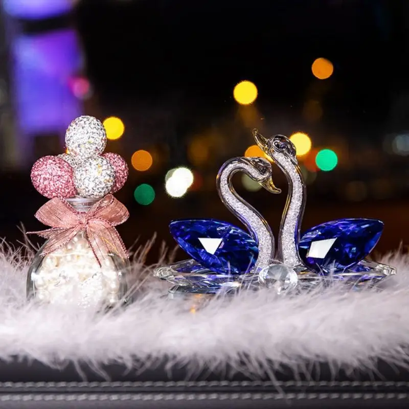 クリスタルアヒル HZ風水クリスタルマンダリンアヒル白鳥像愛と忠実さ車の装飾| Alibaba.com