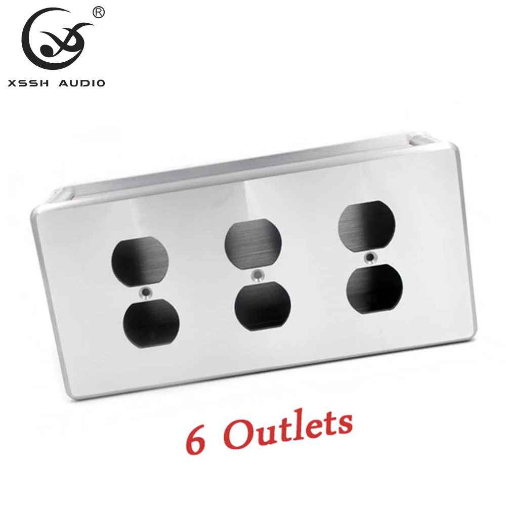 4/6/8 Outlets Electric Socket Outlet Power Socket Box YIVO XSSH Audio ...