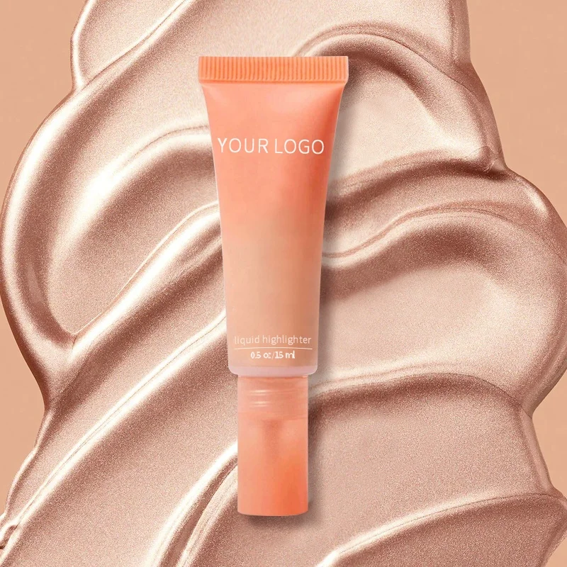 Wholesale Vegan Cream Face Liquid Glow Highlighter Body Brightening