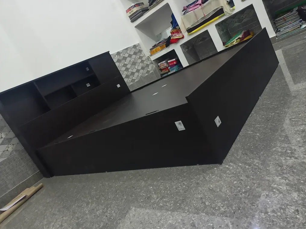 Кровать большого размера с ящиком для хранения, новая кровать Wenge для легкой очистки, мебель для спальни