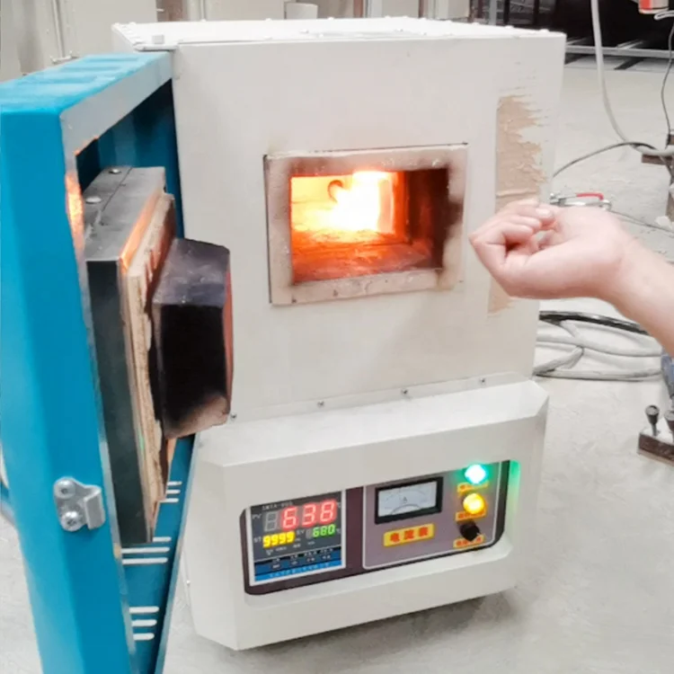 1300C 1200 Degree Laboratory Muffle Furnace High Temperature Heat Treatment