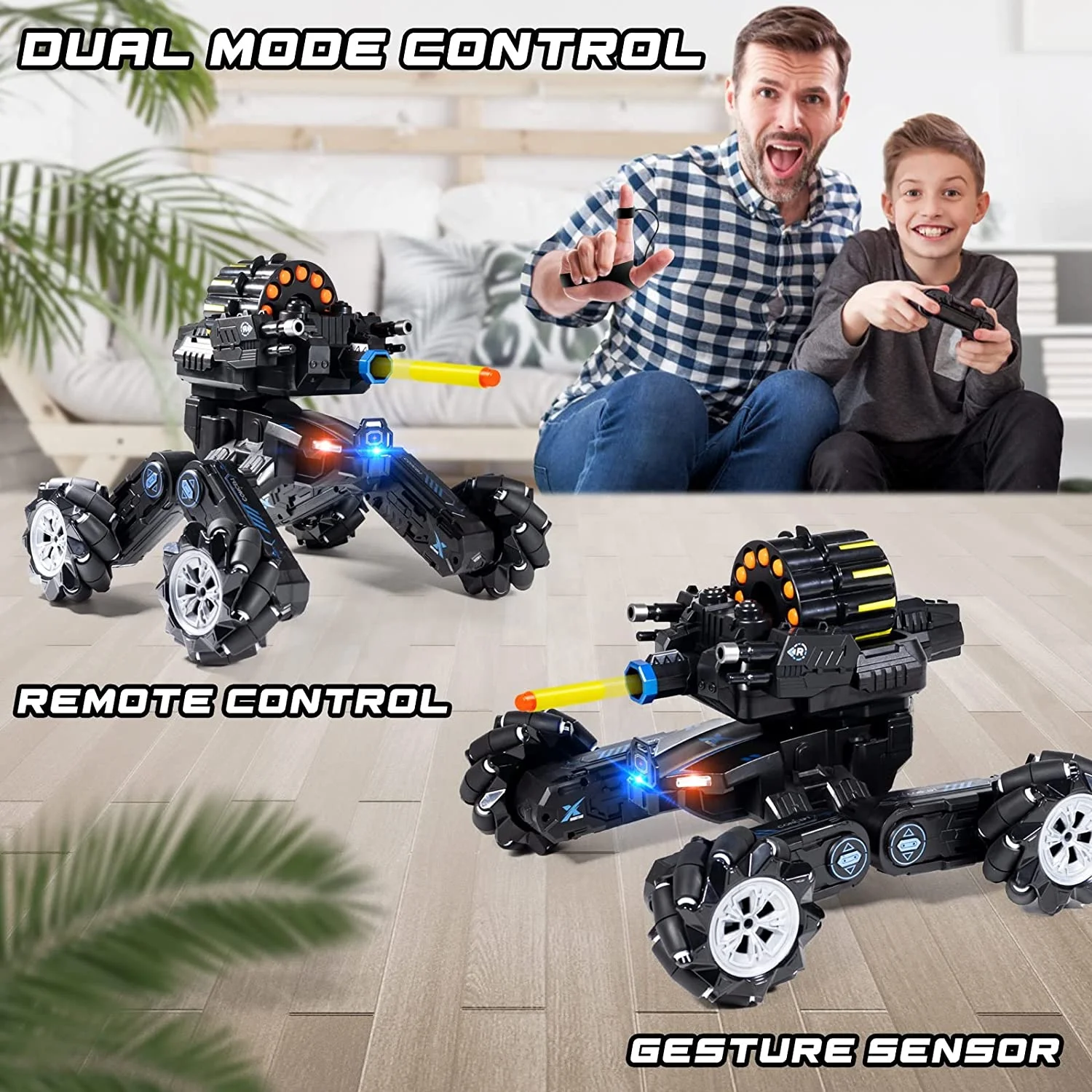 New Arrival 2.4ghz Rc Stunt Tank Remote Control Car Toys For Adults
