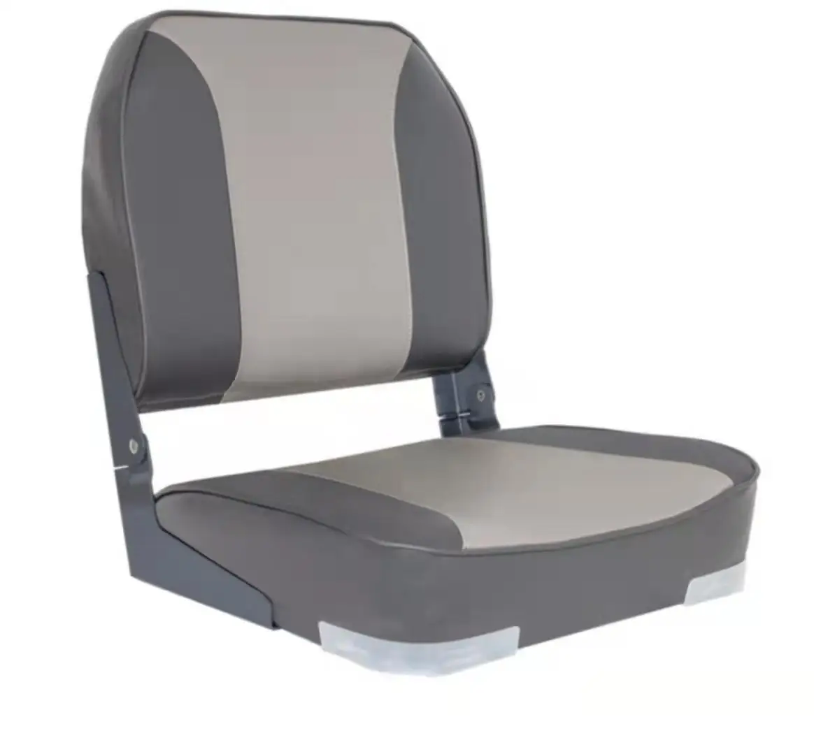 Boat Captain Seat Marine Grade Vinyl Swivel Folding Luxury Marine ...