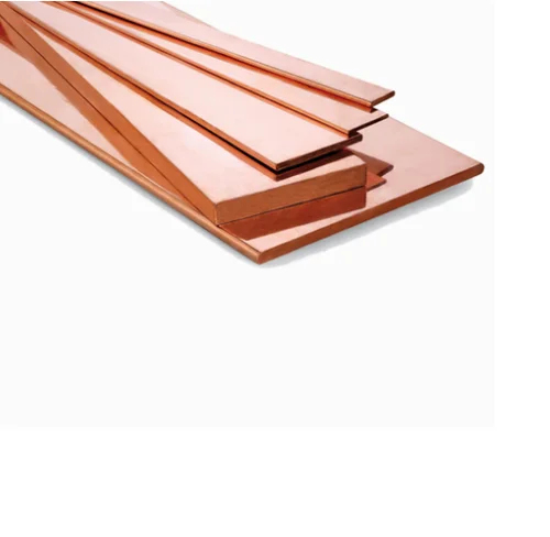 99.9% pure flat copper bar copper busbar grounding copper rods