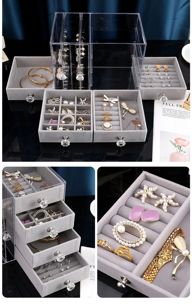 Wholesale Necklace Display Stand Ring Earring Holder Bracelet Storage