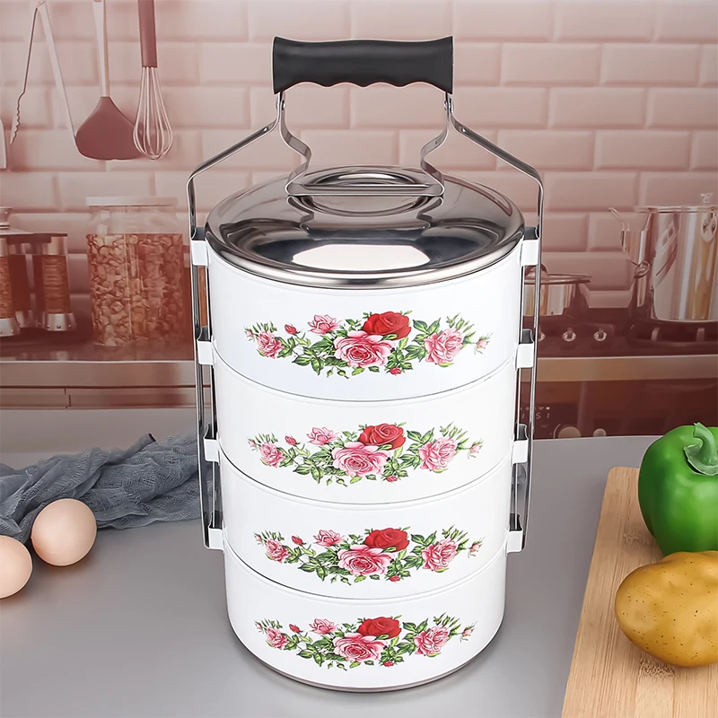 Stackable Stainless Steel Bento Boxes - Leakproof & Durable