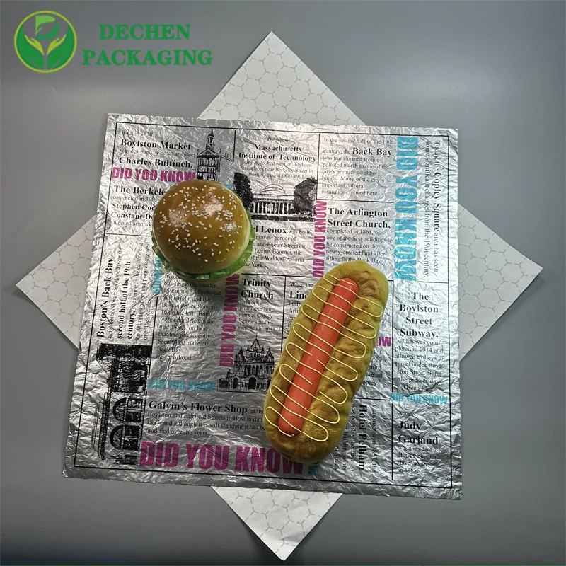 Hamburger Foil isolation Foil sandwich Pack