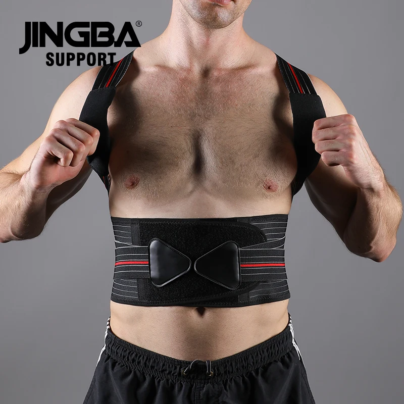 JINGBA FDA CE ISO Factory Posture Corrector Vest Improve Posture Provide Lumbar Support Lumbar Shoulder Brace Back Straightener