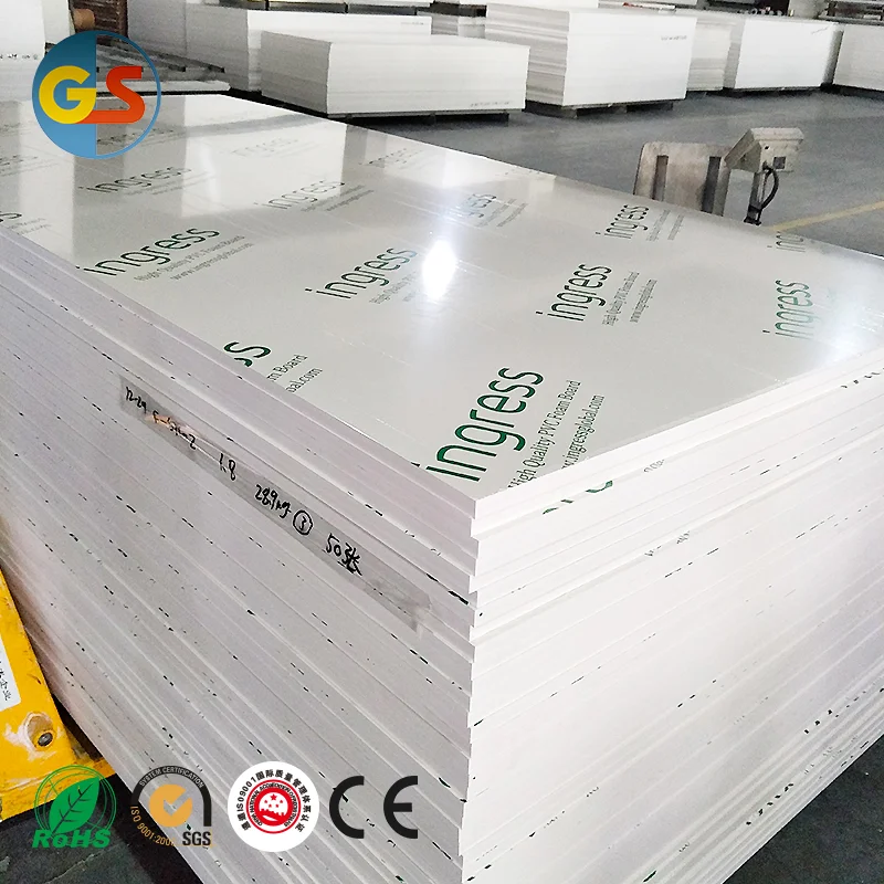 Wholesale Eco-friendly PVC Foam Board 1mm-20mm Waterproof Sheets with Cutting & Moulding Services High Hardness Surface