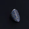 Azul oscuro Negro