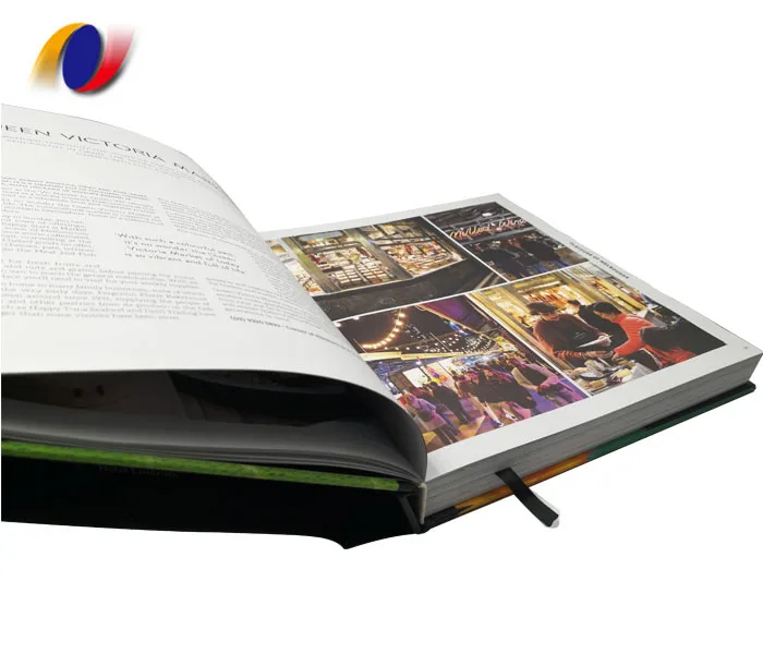 Custom Made Hardcover Photo Book Printing Services Kraft Paper and Coated Paper Types factory